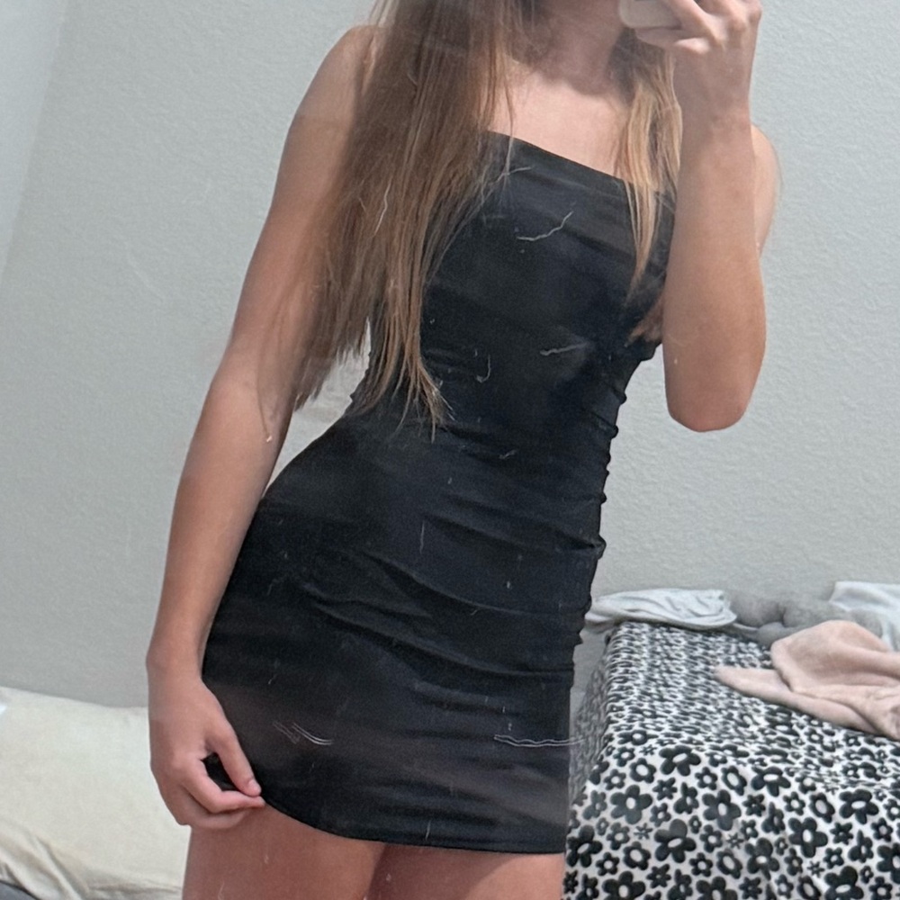 Elegant Black Women's Dress
